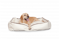 Beige L - Dogbed Leather