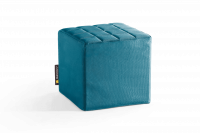 Cube Sitzwürfel in Petrol-Blau