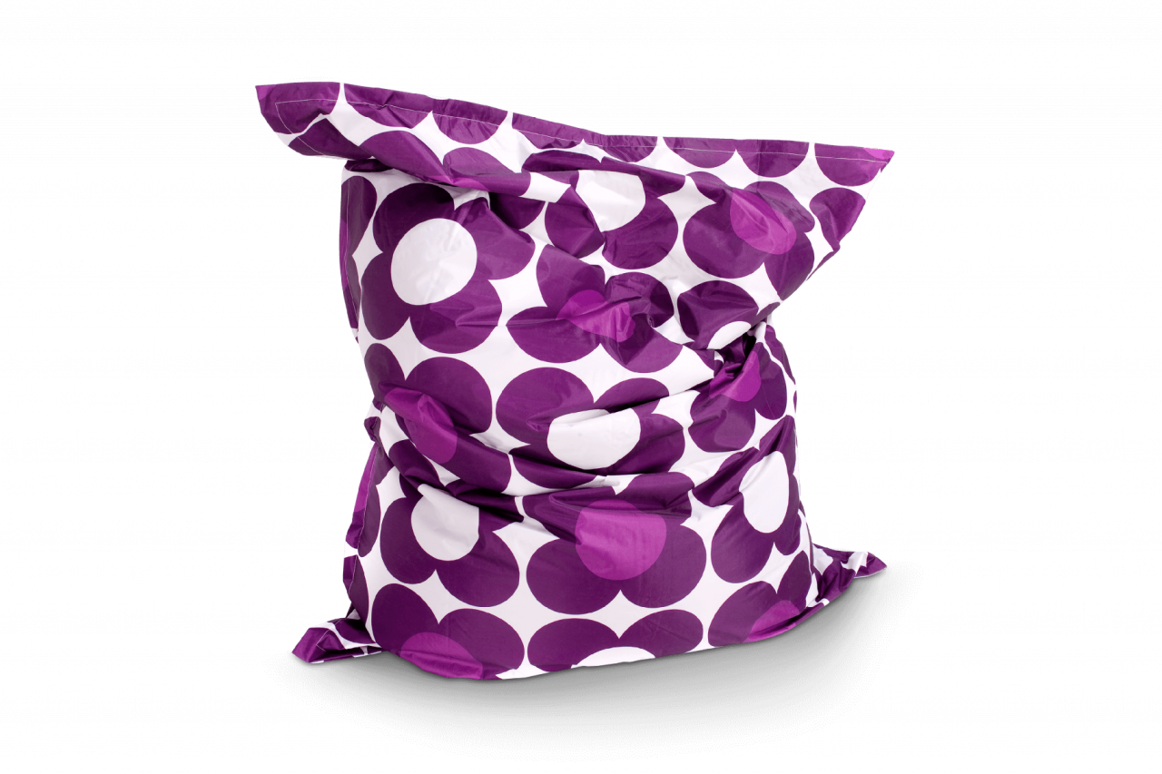 Sitzsack Nightflower Violett-Purpur