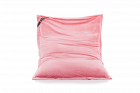 Flamingo-Pink - Sitzsack Samt