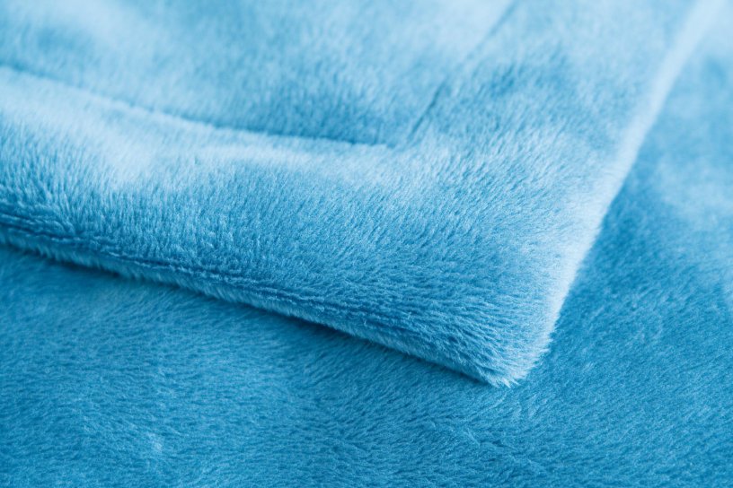 Sitzsack Samt Himmelblau