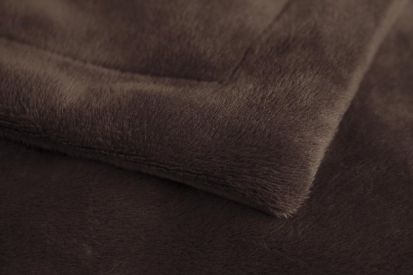 Sitzsack Samt Mokka-Braun