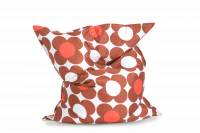 Sitzsack Nightflower Braun-Orange