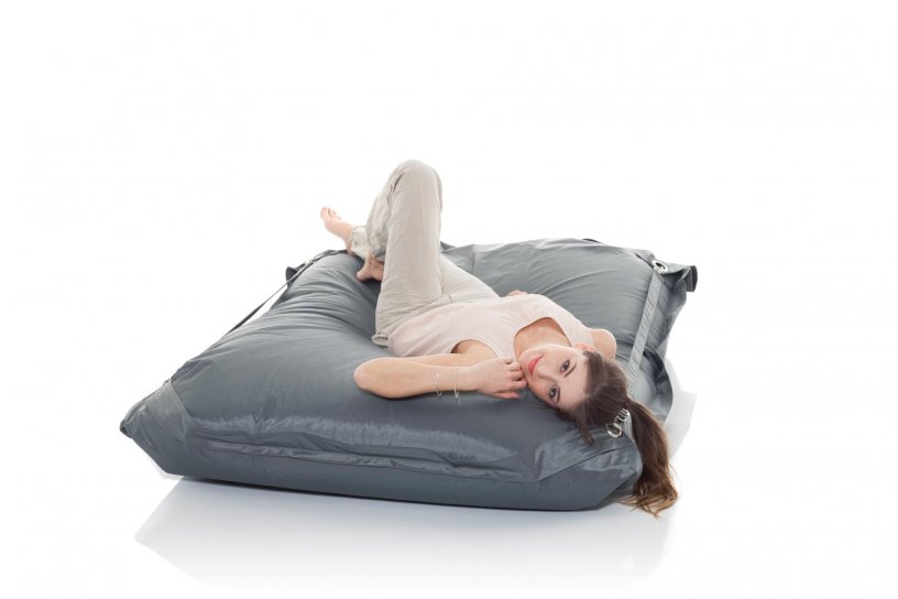 Sitzsack Supreme Stein-Grau