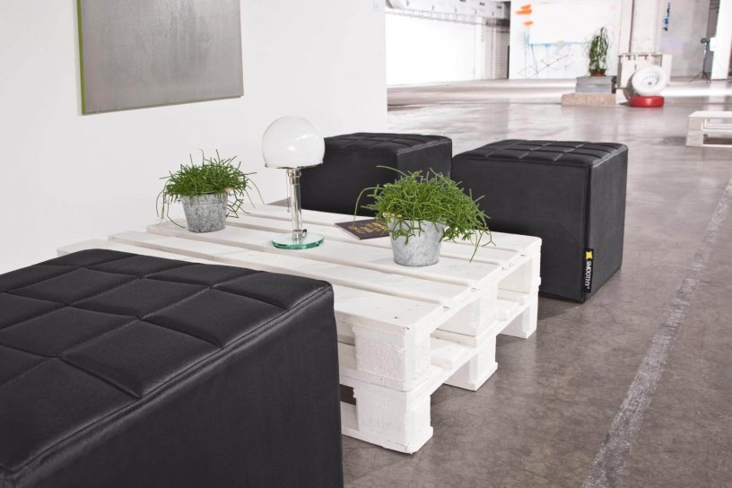 Sitzwürfel Cube Schwarz