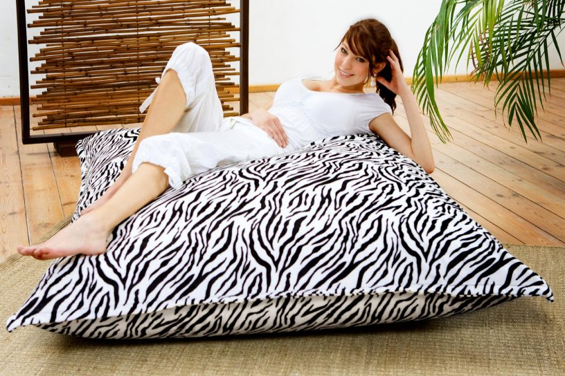 Sitzsack Safari Zebra