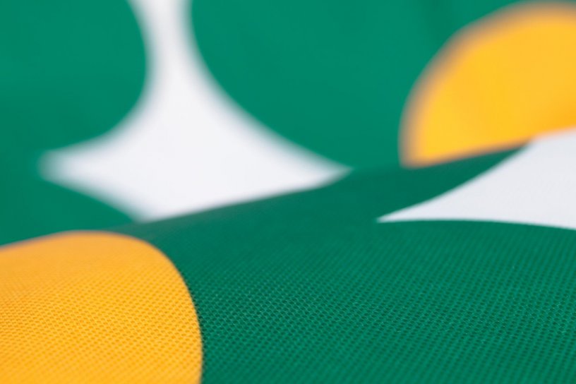 Sitzsack Nightflower Junior Grün-Gelb