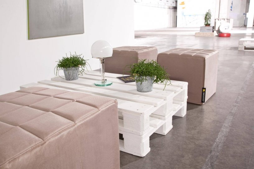 Sitzwürfel Cube Beige