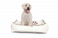 Beige M - Dogbed Leather