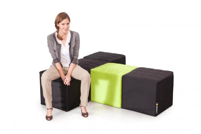 Sitzwürfel Cube Schwarz