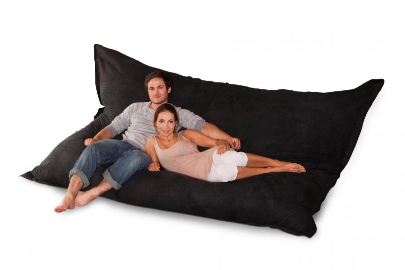 Sitzsack XXXXL Mitternachts-Schwarz